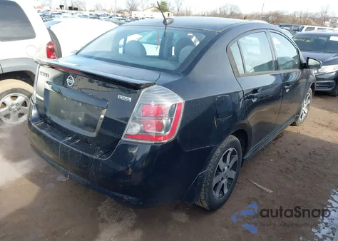 2011 Nissan Sentra 2.0Sr from USA, damaged, VIN 3N1AB6AP3BL731737